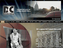 Tablet Screenshot of dcbasketball.com